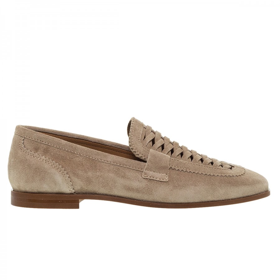 ALPE ΜΠΕΖ SUEDE LOAFERS