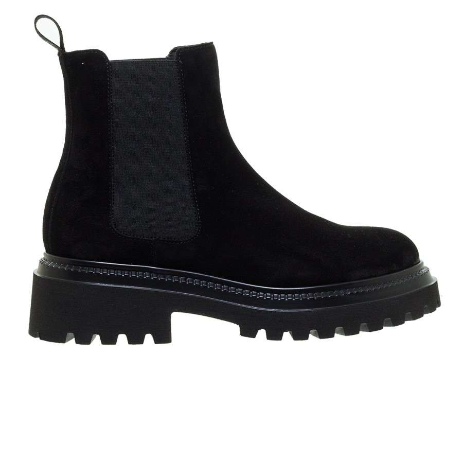 FRAU ΜΑΥΡΑ SUEDE CHELSEA ΜΠΟΤΑΚΙΑ