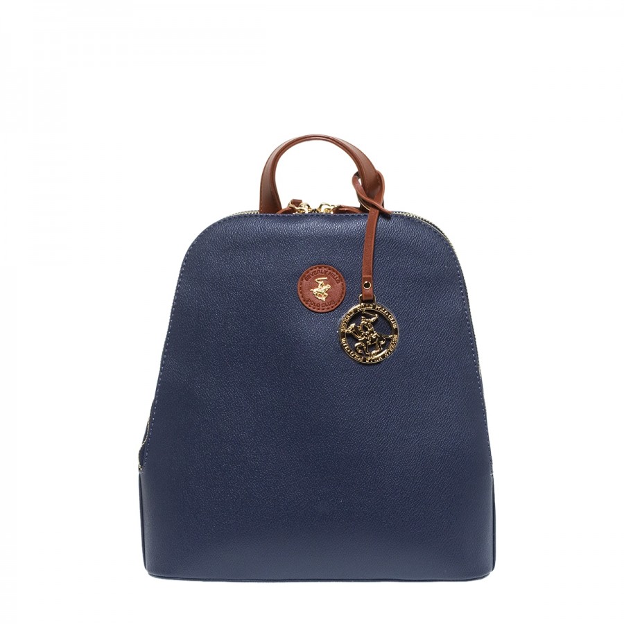 BEVERLY HILLS POLO CLUB NAVY BACKPACK