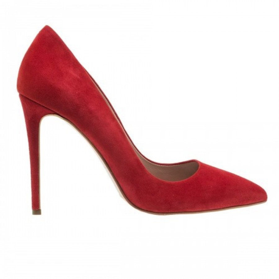 MOURTZI LIGHT RED SUEDE ΓΟΒΕΣ