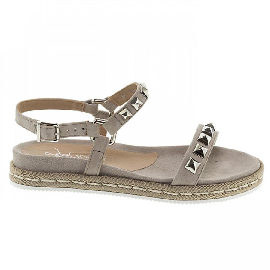 ALPE TAUPE SUEDE FLAT ΠΕΔΙΛΑ