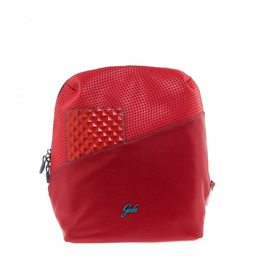 GABS LUIGIA RED LEATHER BACKPACK