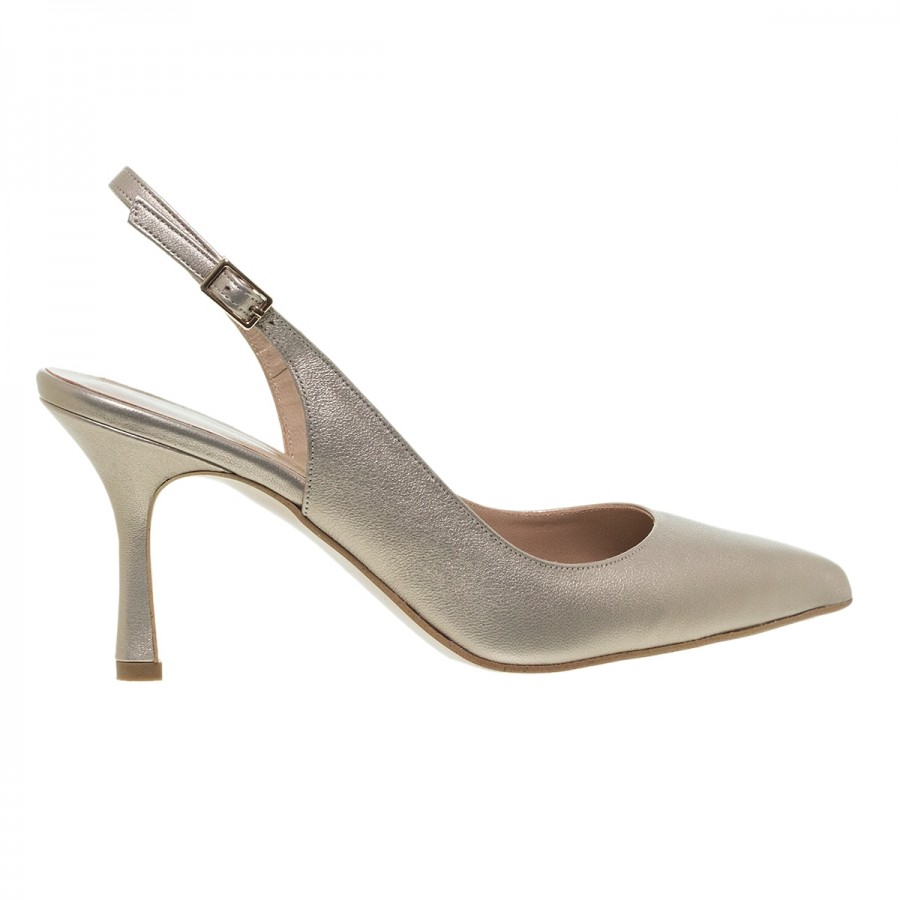 MOURTZI SATURN SLINGBACK ΔΕΡΜΑΤΙΝΕΣ ΓΟΒΕΣ