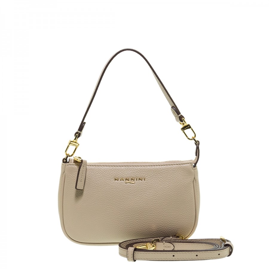ΝΑΝΝΙΝΙ 17398 KERIA BEIGE ΔΕΡΜΑΤΙΝO ΤΣΑΝΤΑKI 