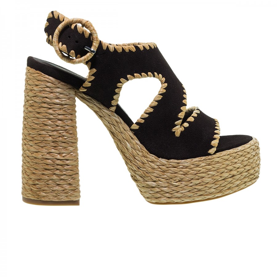 PALOMA BARCELO WANDA CHOCOLATE SUEDE ΠΕΔΙΛΑ