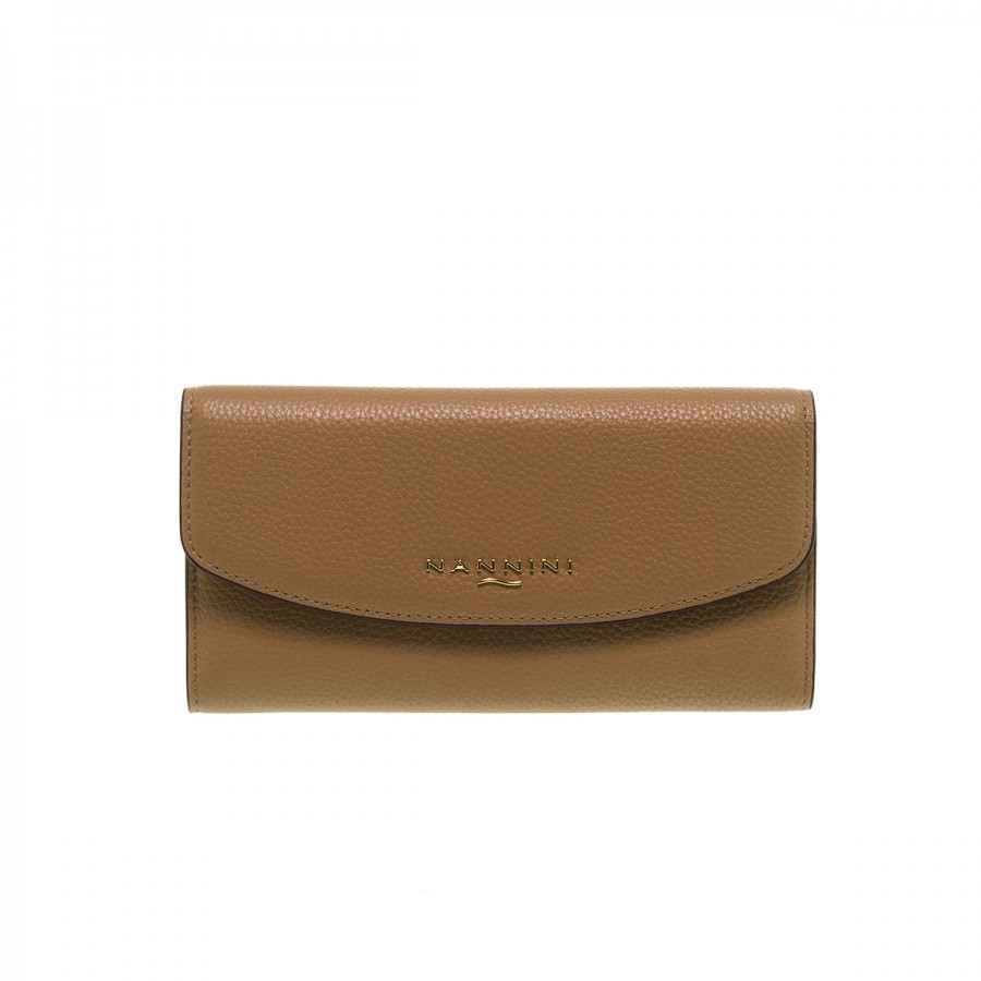 ΝΑΝΝΙΝΙ QB0755 WALLIS CAMEL ΔΕΡΜΑΤΙΝΟ ΠΟΡΤΟΦΟΛΙ