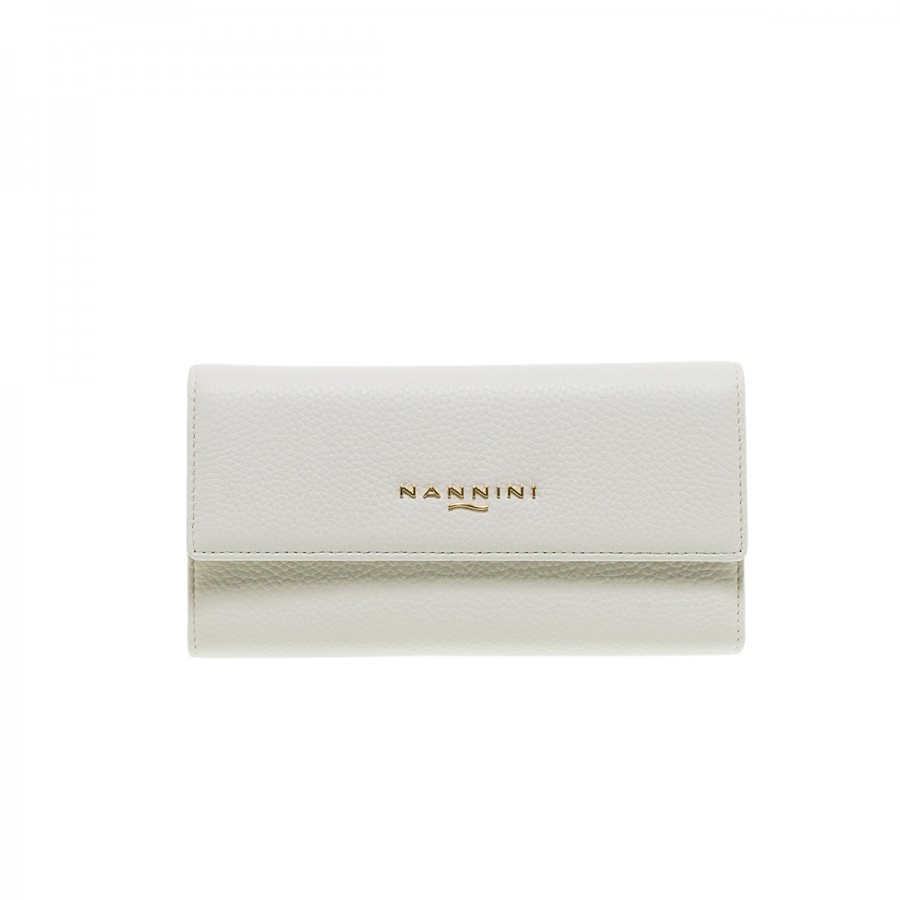 ΝΑΝΝΙΝΙ QB1022 WALLIS OFF WHITE ΔΕΡΜΑΤΙΝΟ ΠΟΡΤΟΦΟΛΙ