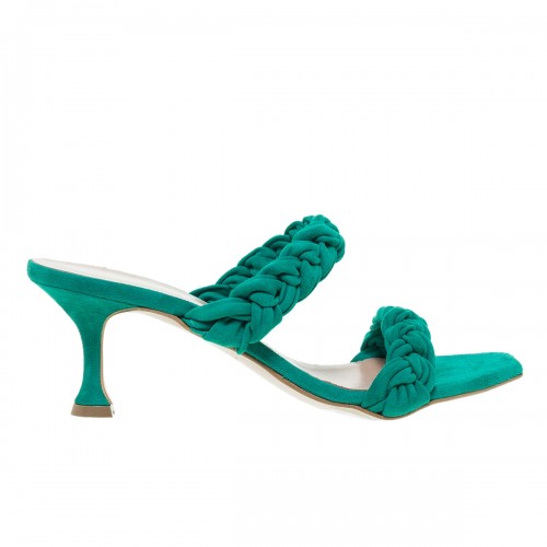 MOURTZI GIVERNY SUEDE MULES