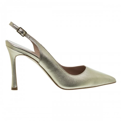 MOURTZI POLARIS ΔΕΡΜΑΤΙΝΕΣ SLINGBACK ΓΟΒΕΣ