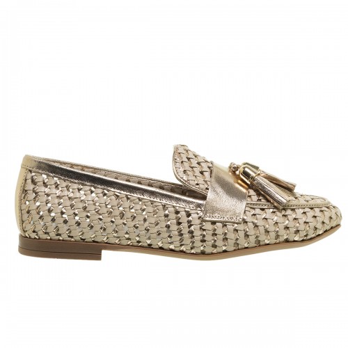 FRAU ΕΚΡΟΥ ΔΕΡΜΑΤΙΝΑ LOAFERS