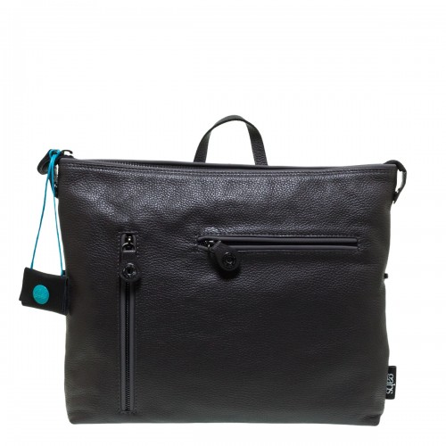 GABS G12 WORKMATE GREY MEDIUM ΔΕΡΜΑΤΙΝΟ BACKPACK 