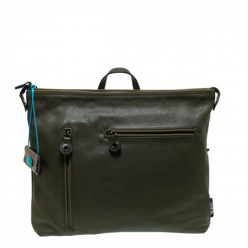 GABS G12 WORKMATE OLIVE MEDIUM ΔΕΡΜΑΤΙΝΟ BACKPACK 