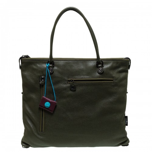 GABS G3 PLUS WORK MATE SIZE L OLIVE ΔΕΡΜΑΤΙΝΗ ΤΣΑΝΤΑ