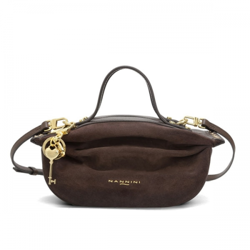 NANNINI 21332 CAMILLA-S ΚΑΦΕ SUEDE ΤΣΑΝΤΑ ΧΕΙΡΟΣ
