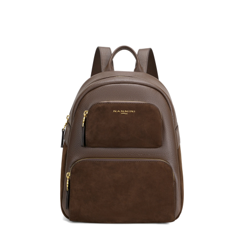 ΝΑΝΝΙΝΙ 20458 CYNTHIA ΚΑΦΕ ΔΕΡΜΑΤΙΝΟ BACKPACK