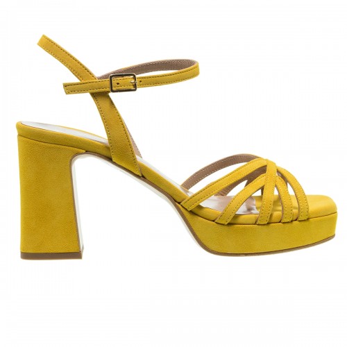 MOURTZI ΚΙΤΡΙΝΑ SUEDE ΠΕΔΙΛΑ