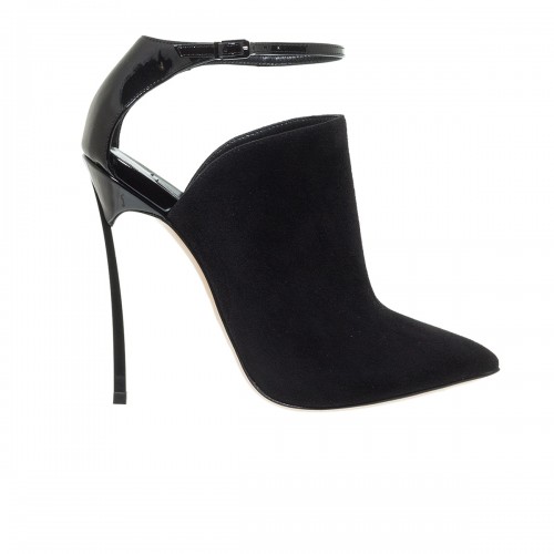 CASADEI  BLADE PHOEBE SUEDE ANKLE BOOTS