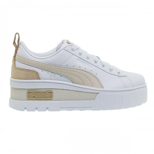 PUMA ΜΑΥΖΕ WEDGE LUX WNS WHITE SNEAKERS 