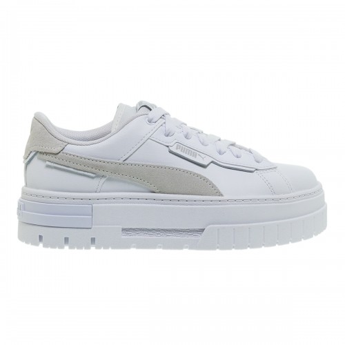 PUMA ΜΑΥΖΕ CRASHED WNS WHITE SNEAKERS