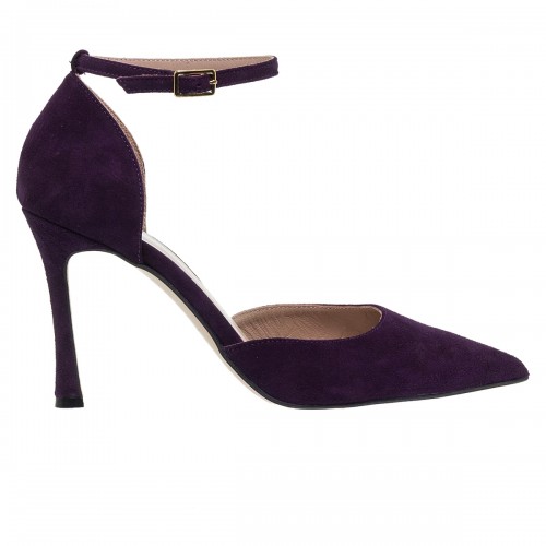 MOURTZI PURPLE SUEDE ΓΟΒΕΣ