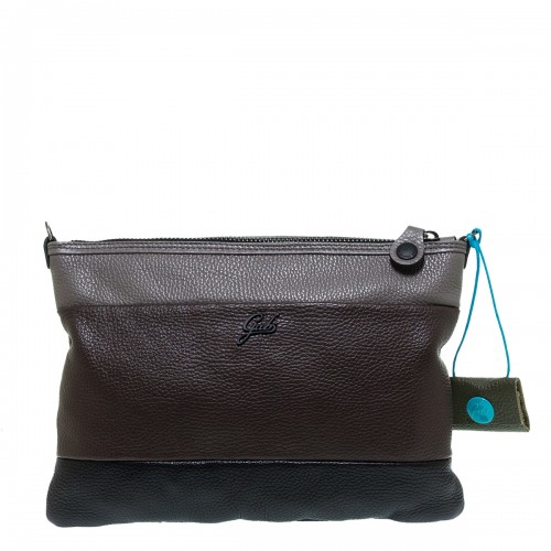 GABS ILIA BROWN ΔΕΡΜΑΤΙΝΟ CLUTCH M