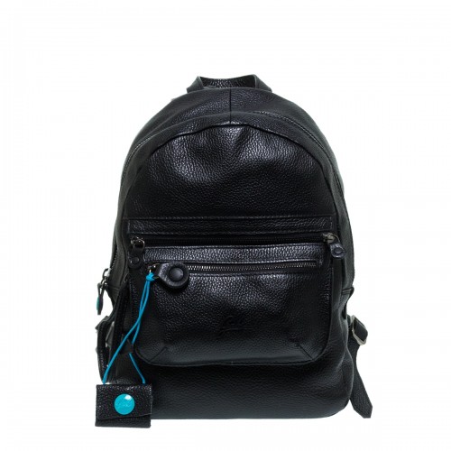 GABS BENEDETTA ΜΑΥΡΟ ΔΕΡΜΑΤΙΝΟ BACKPACK L