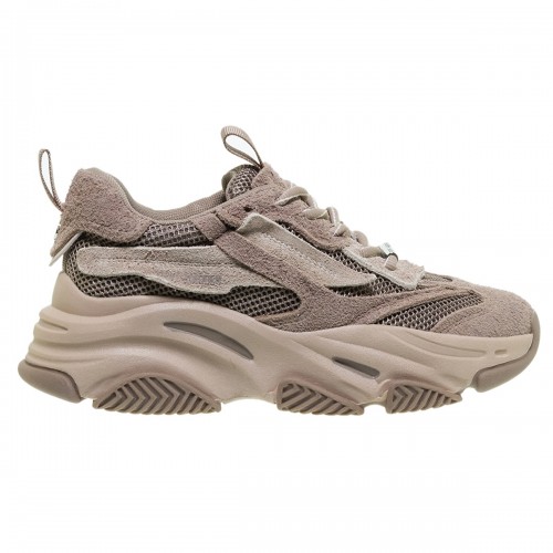 STEVE MADDEN POSSESSION-E TAUPE SNEAKERS