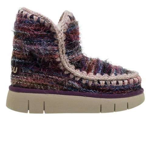 MOU MULTICOLOUR ESKIMO BOUNCE 18 ANKLE BOOTS