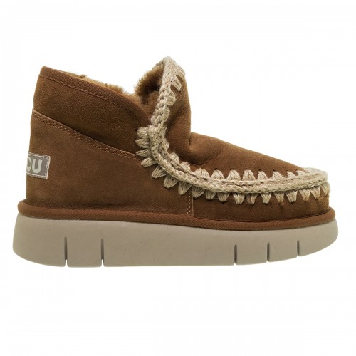 MOU CAMEL ESKIMO BOUNCE 18 ANKLE BOOTS
