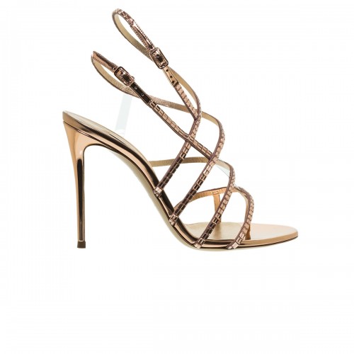 CASADEI STARSWAY CAGE JULIA RAME SANDALS