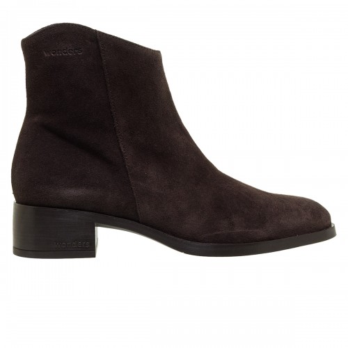 WONDERS BONJOUR 01 ΚΑΦΕ SUEDE ΜΠΟΤΑΚΙΑ