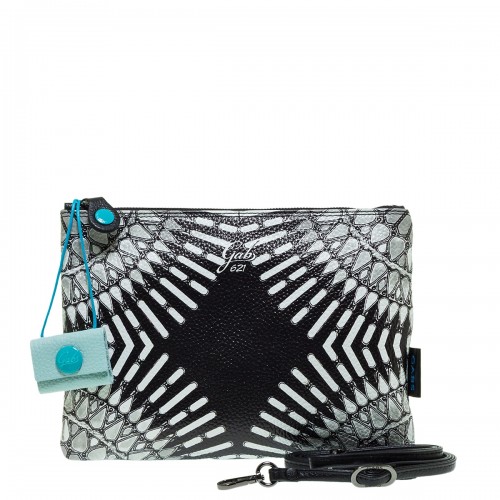 GABS BEYONCE TRIP BLACK ΔΕΡΜΑΤΙΝΟ CLUTCH M