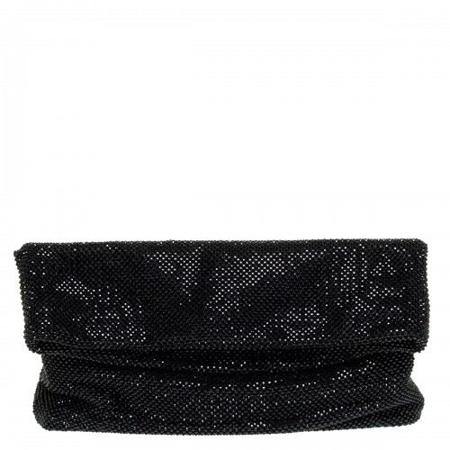 TWENTYFOURHAITCH DUNHAM BLACK MAXI POCHETTE