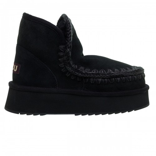 MOU ΜΑΥΡΑ MINI ESKIMO PLATFORM BOOTS