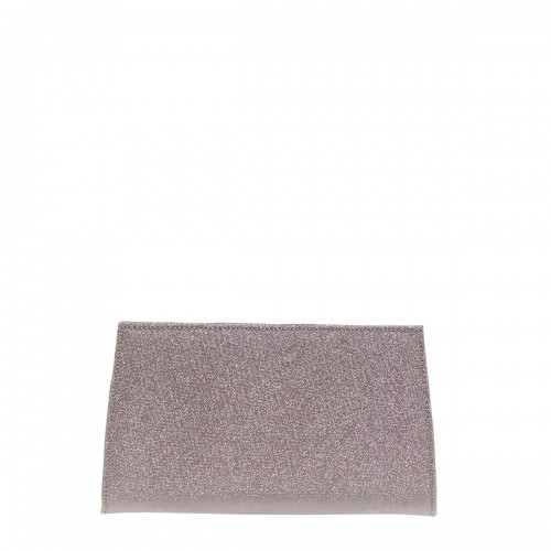 MOURTZI NUDE MICROGLITTER CLUTCH
