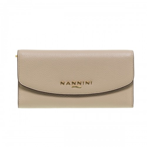 ΝΑΝΝΙΝΙ QB0755 WALLIS BEIGE ΔΕΡΜΑΤΙΝΟ ΠΟΡΤΟΦΟΛΙ