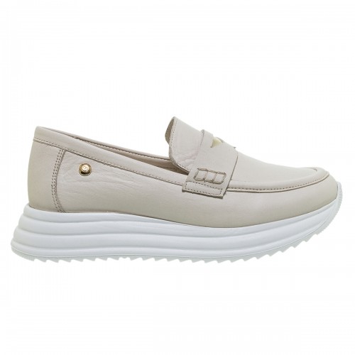 ΜΑΜΜΑΜΙΑ ΕΚΡΟΥ ΔΕΡΜΑΤΙΝΑ LOAFERS