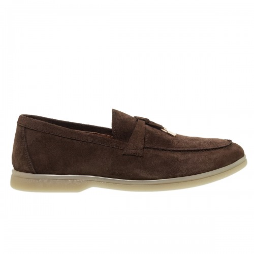 COMMANCHERO ΚΑΦΕ SUEDE LOAFERS