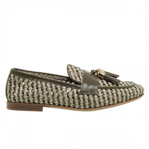 FRAU ΧΑΚΙ ΔΕΡΜΑΤΙΝΑ LOAFERS