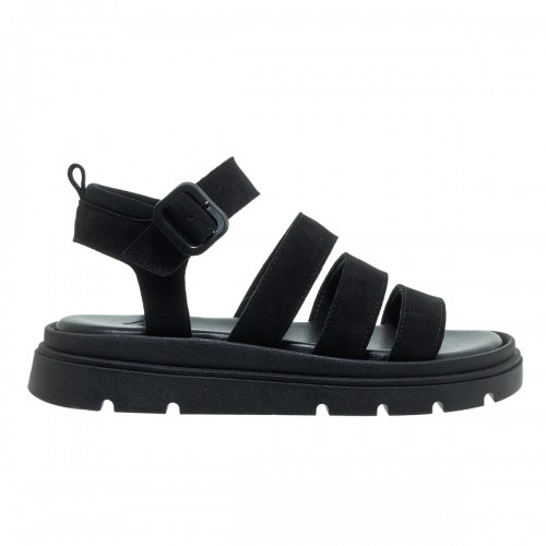 ACE ΜΑΥΡΑ SUEDE FLATFORM ΠΕΔΙΛΑ