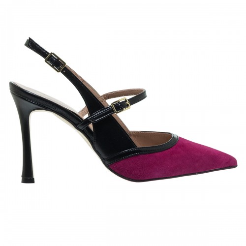MOURTZI ΦΟΥΞΙΑ SUEDE SLINGBACK ΓΟΒΕΣ