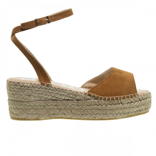 ΜΑΝΕΒΙ HAMPTONS OPEN TOE TABAC SUEDE ΕΣΠΑΝΤΡΙΓΙΕΣ