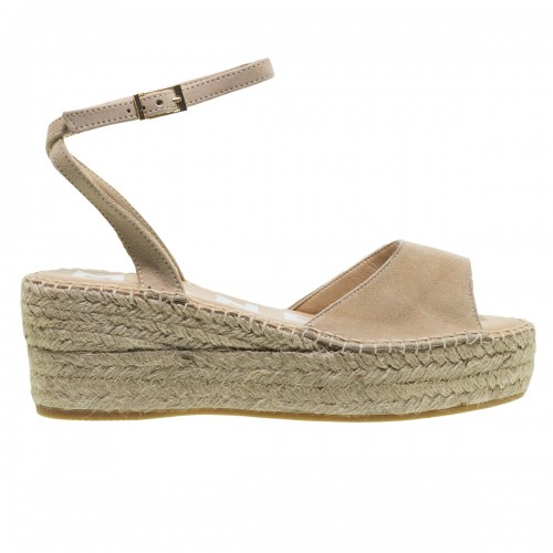 ΜΑΝΕΒΙ HAMPTONS OPEN TOE BEIGE SUEDE ΕΣΠΑΝΤΡΙΓΙΕΣ