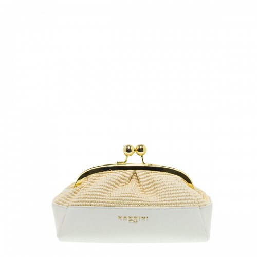 ΝΑΝΝΙΝΙ 19440 JUNIA-G OFF WHITE RAFFIA ΤΣΑΝΤΑKI ΧΕΙΡΟΣ