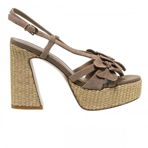 EMANUELLE VEE TAUPE SUEDE ΠΕΔΙΛΑ