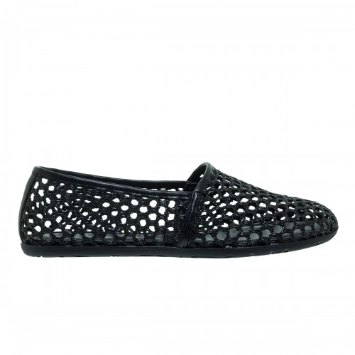 PALOMITAS CLIO RAFFIA ΜΑΥΡΑ LOAFERS
