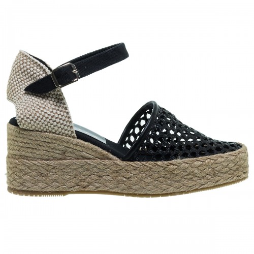 PALOMITAS KAIA RAFFIA MACRAME ΜΑΥΡΕΣ ΕΣΠΑΝΤΡΙΓΙΕΣ