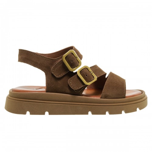ACE TAUPE SUEDE FLATFORM ΠΕΔΙΛΑ