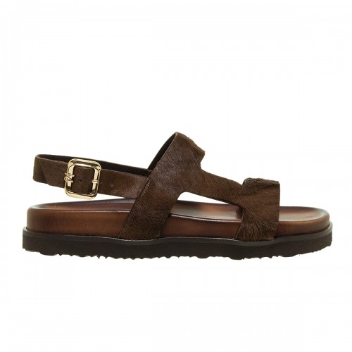 MAISON MINRELLE ΚΑΦΕ PONYSKIN FLAT ΠΕΔΙΛΑ