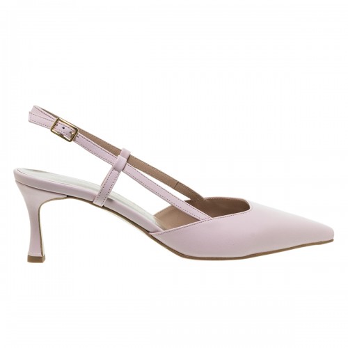 MOURTZI POWDER ΔΕΡΜΑΤΙΝΕΣ SLINGBACK ΓΟΒΕΣ